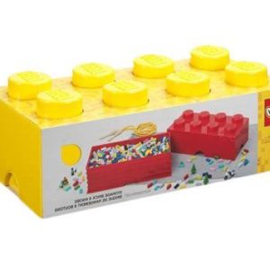 CAIXA GUARDA LEGO BRICK 4 YELLOW 40041739 - AMARELO