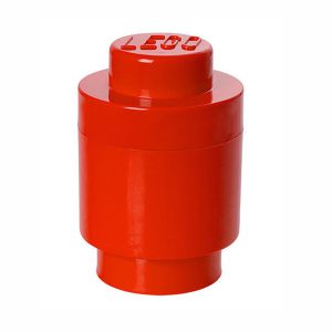 CAIXA GUARDA LEGO BRICK 1 REDON. VERMELHO 40301730