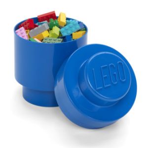 LEGO CAIXA GUARDA LEGO BRICK 1 REDON. AZUL 40301731