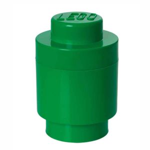 CAIXA GUARDA LEGO BRICK 1 REDON. VERDE ESC. 40301734