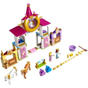LEGO PRINCESS ESTABU.REAIS BELA E RAPUNZEL 43195