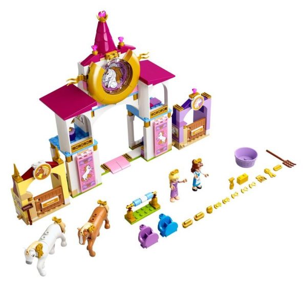 LEGO PRINCESS ESTABU.REAIS BELA E RAPUNZEL 43195