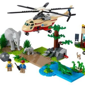 LEGO CITY OPERAÇÃO SALVAMENTO ANIMAIS SELVA 60302