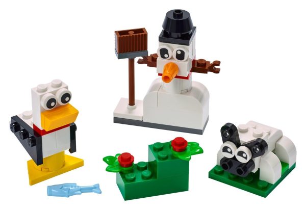 LEGO CLASSIC PEÇAS BRANCAS CRIATIVAS 11012