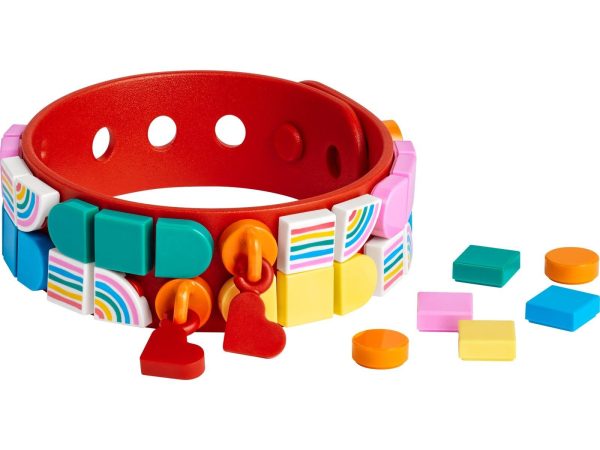 LEGO DOTS BRACELETE ARCO IRIS COM ADORNOS 41953