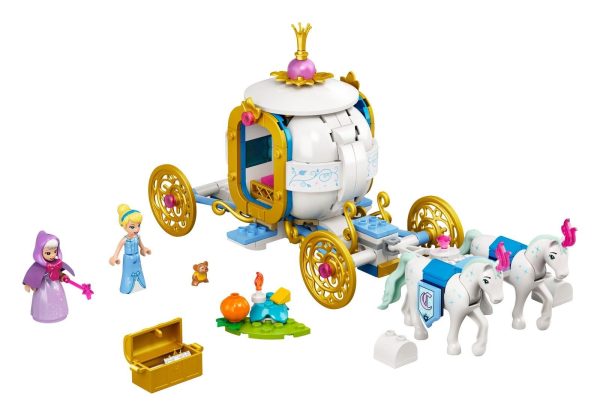 LEGO DISNEY PRINCESSA A CARRUAGEM REAL DA CINDERELA 43192
