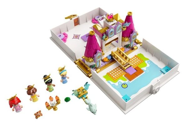 LEGO PRINCESS LIVRO HIS.ARIEL, BELA CIN. TIANA 43193