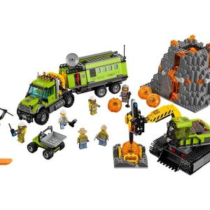 LEGO CITY BASE DE EXPLORAÇÃO DO VULCÃO 60124