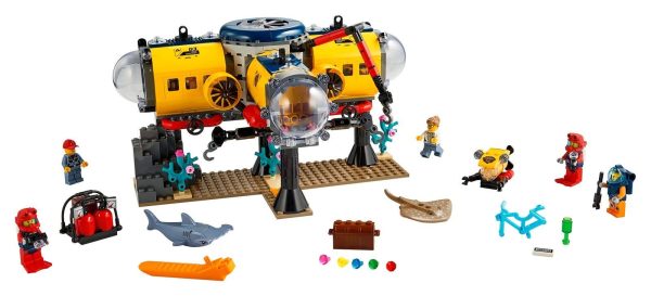 LEGO CITY BASE DE EXPLORAÇÃO OCEANO 60265