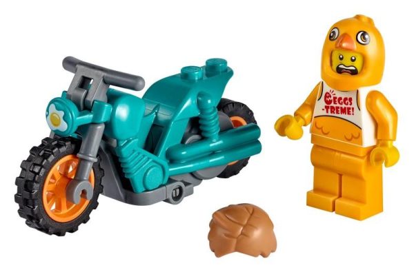 LEGO CITY MOTA DE ACROBACIAS COM GALINHA 60310