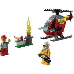 LEGO CITY HELICOPTERO DE COMBATE AO FOGO 60318