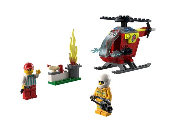 LEGO CITY HELICOPTERO DE COMBATE AO FOGO 60318