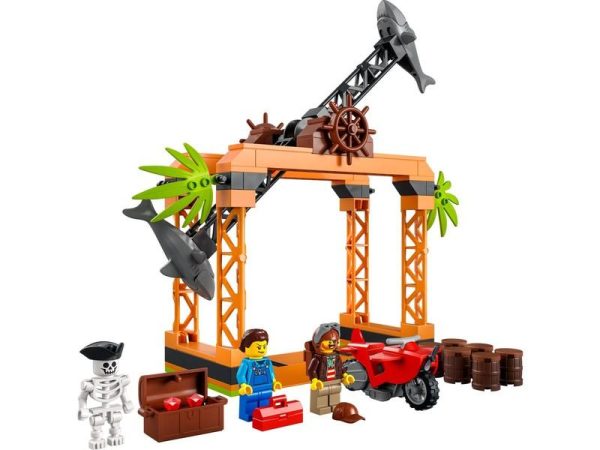 LEGO CITY DESAFIO ACROBATICO ATAQUE TUBARÃO 60342