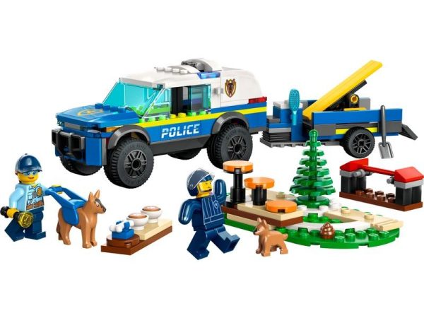 LEGO CITY TREINO MOVEL CÃO DE POLICIA 60369