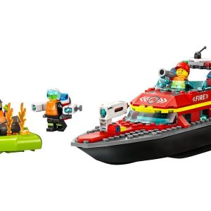 LEGO CITY BARCO RESGATE DE BOMBEIROS 60373