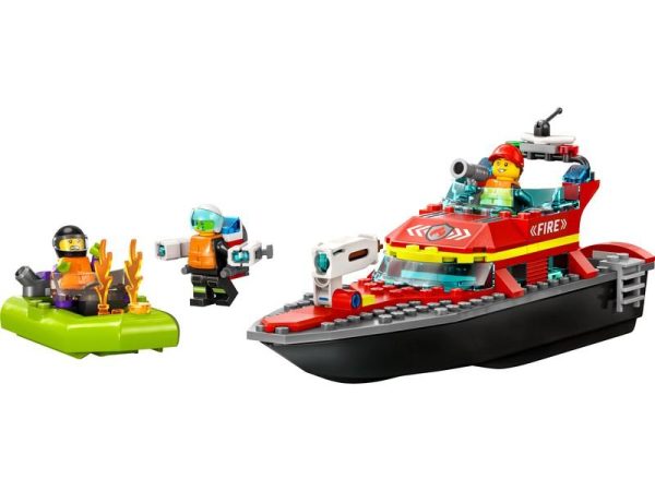 LEGO CITY BARCO RESGATE DE BOMBEIROS 60373