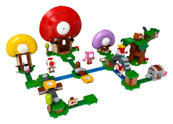 LEGO SUPER MARIO SET EX.CAÇA TESOURO DO TOAD 71368