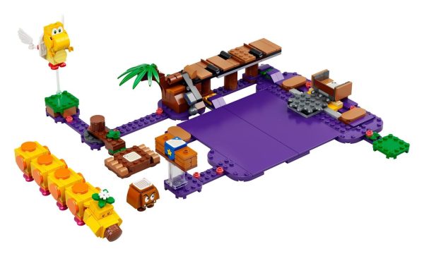 LEGO SUPER MÁRIO PÂNTANO VENENOSO DE WIGGLER 71383