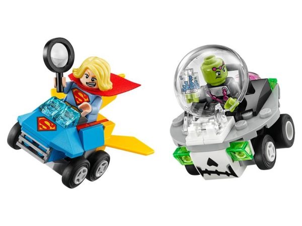 MIGHTY MICROS : SUPERGRIL VS BRAINIAC 76094