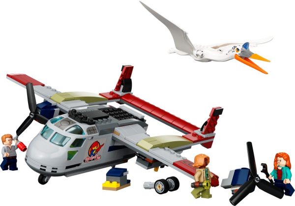 LEGO JURASSIC EMBOS.AVIÃO AO QUETZALCOATLUS 76947