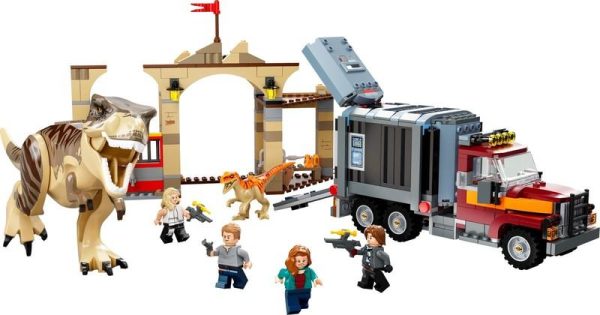 LEGO JURASSIC FUGA DINOSSAU.ATROCI. E T REX 76948